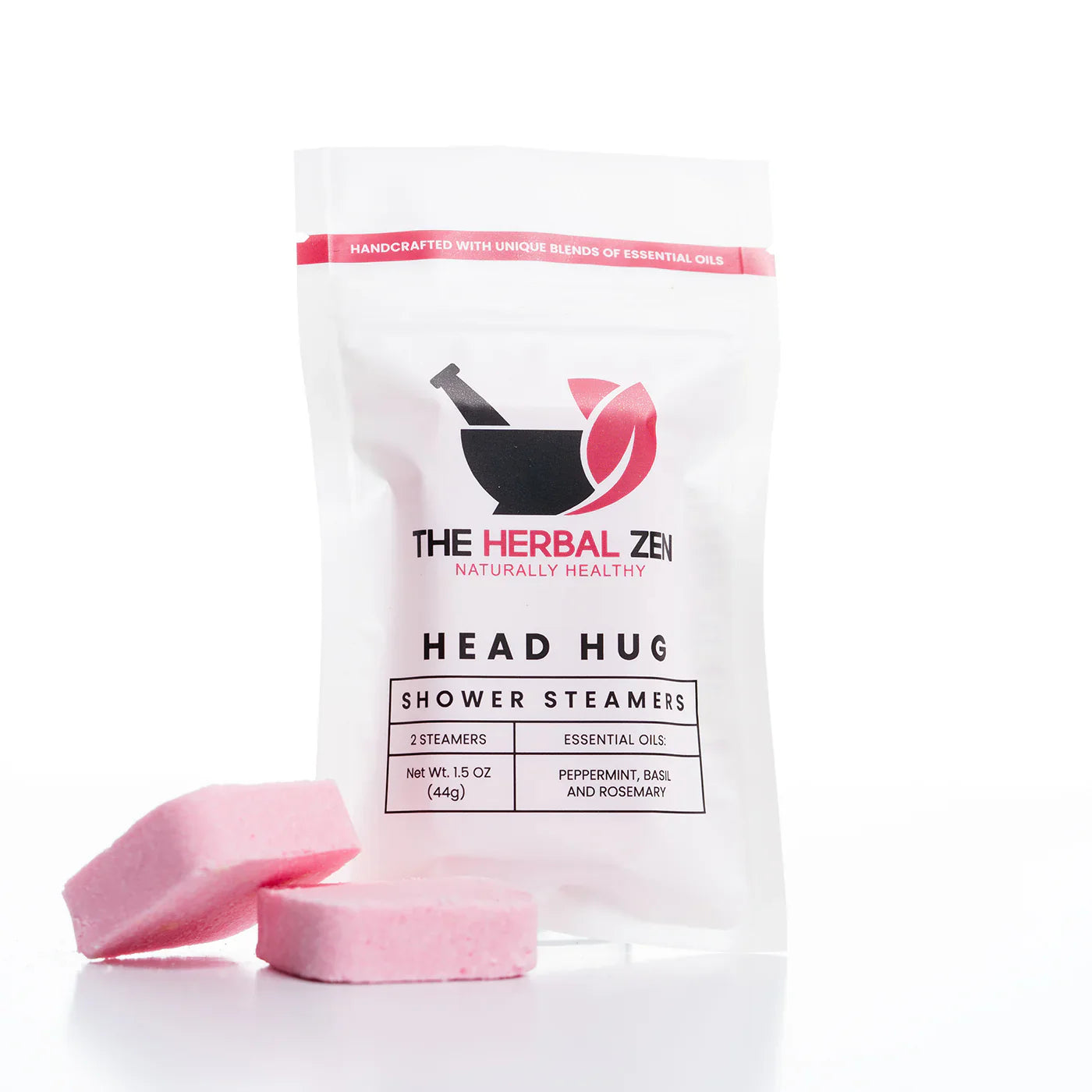 shower steamers head hug by herbal zen