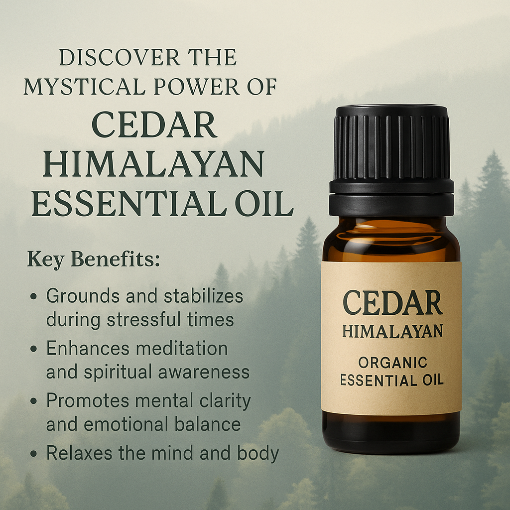 Cedar Himalayan Organic Essential Oil