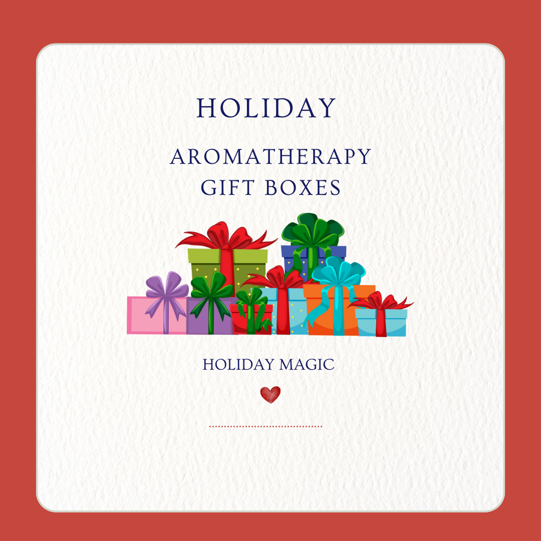 Holiday Aromatherapy Essential Oil Gift Box