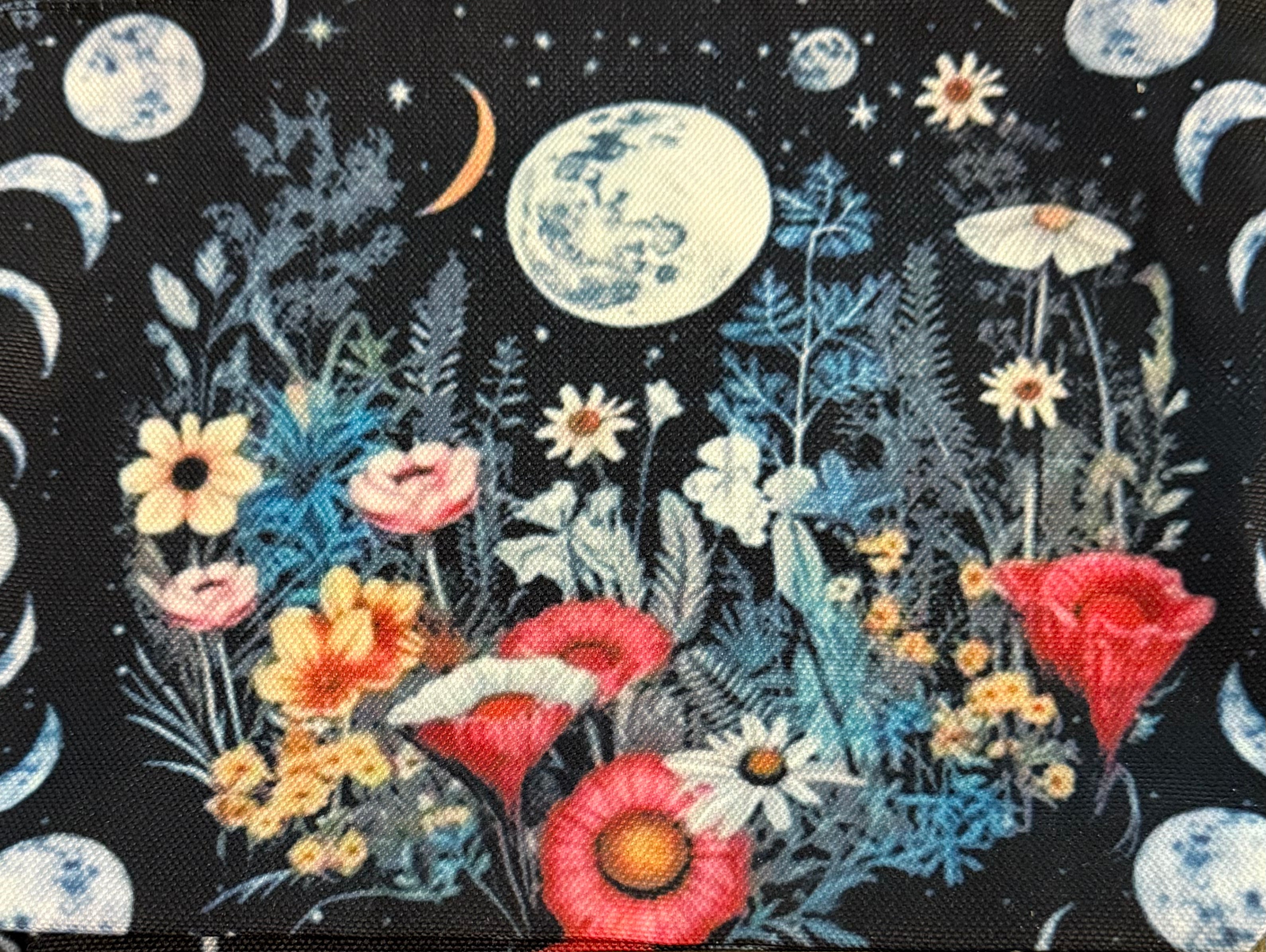 Moon Phases Zippered Bag