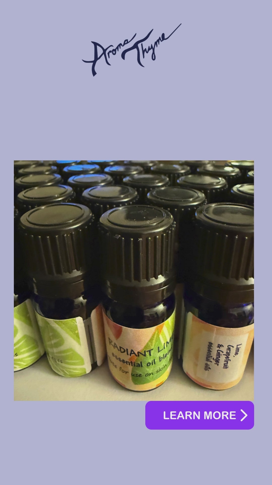 Radiant Lime Essential Oil Blend